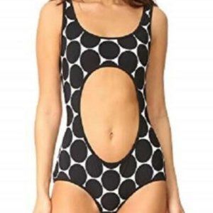 MICHAEL KORS Collection Bold Dot  Cutout Monokini